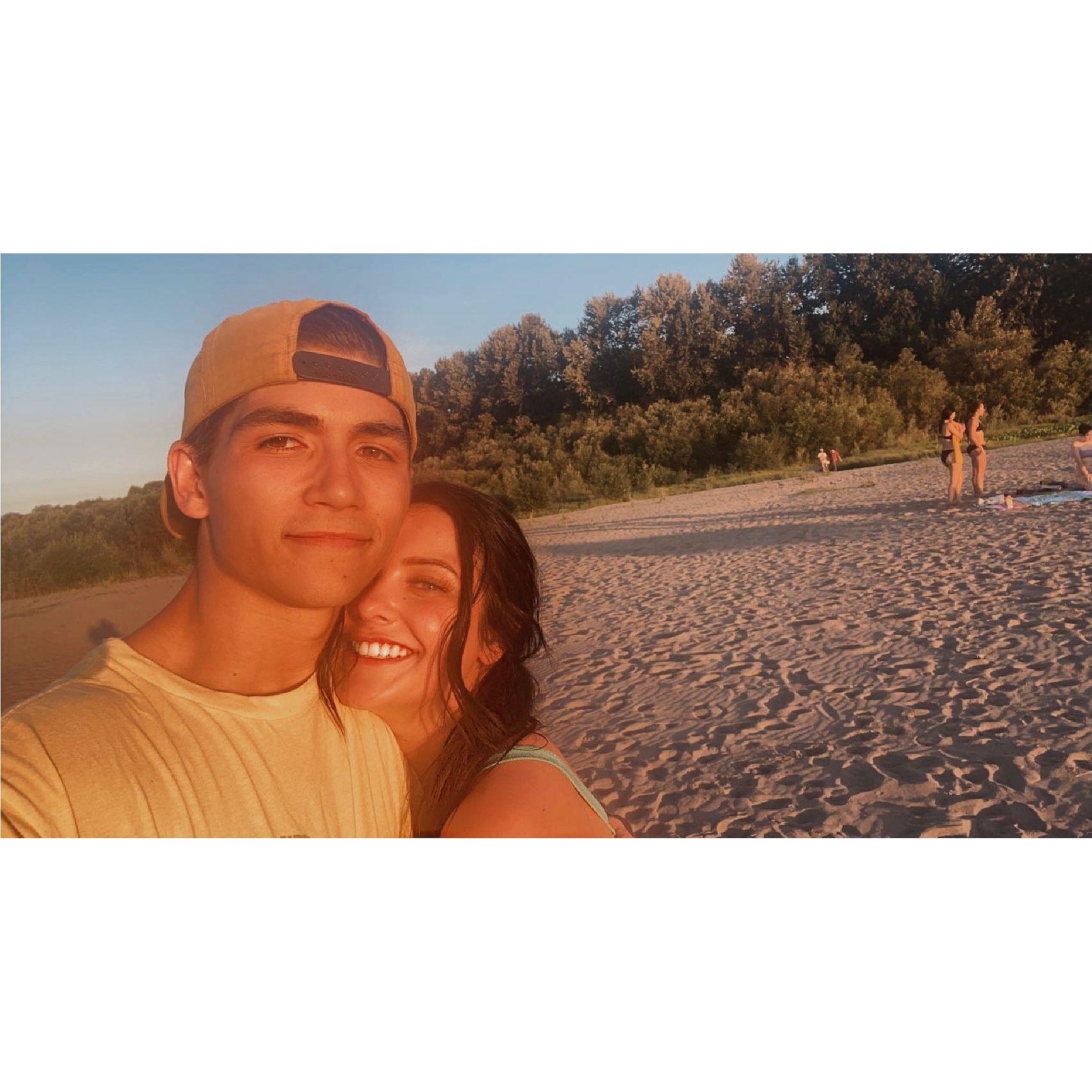 The first time Kainoa hard-launched us