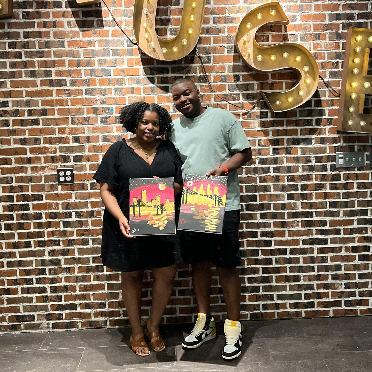 May 2024: Paint & Sip class!