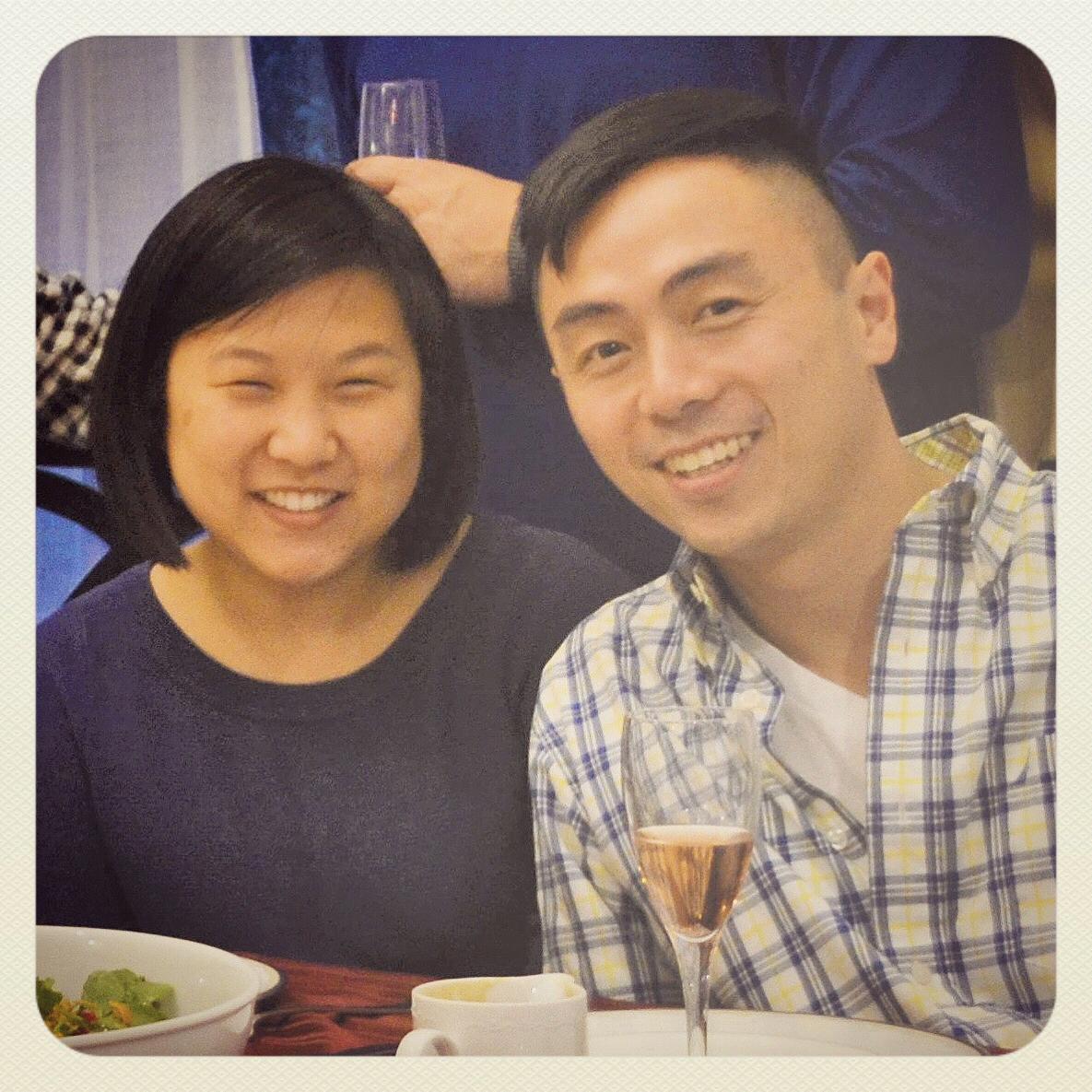 My first Thanksgiving with Victor's family.