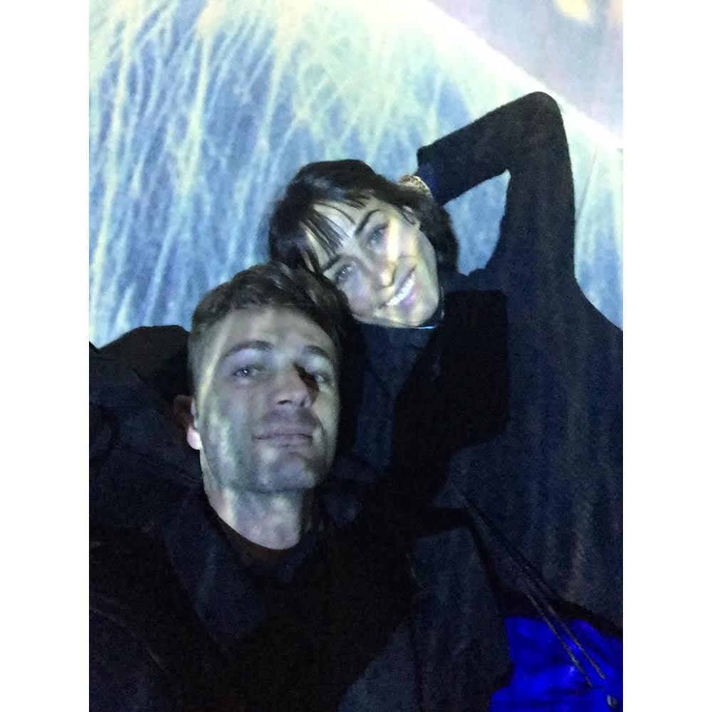 Relaxing in Odaiba at Team Lab Borderless Tokyo