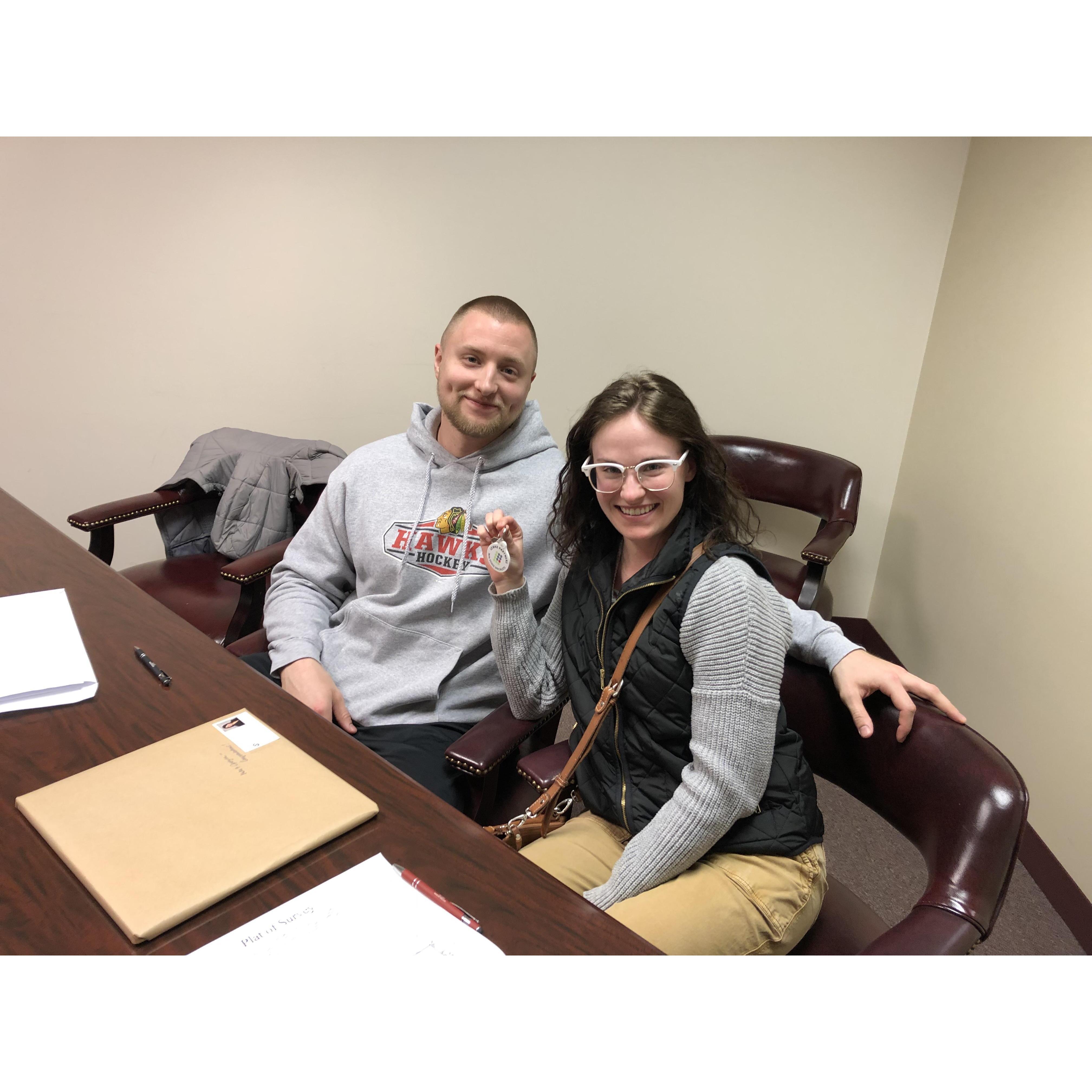 Closed on our first home - 2019