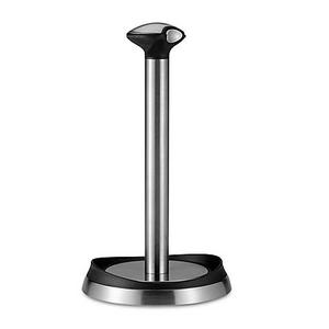 simplehuman® Stainless Steel/Black Paper Towel Holder
