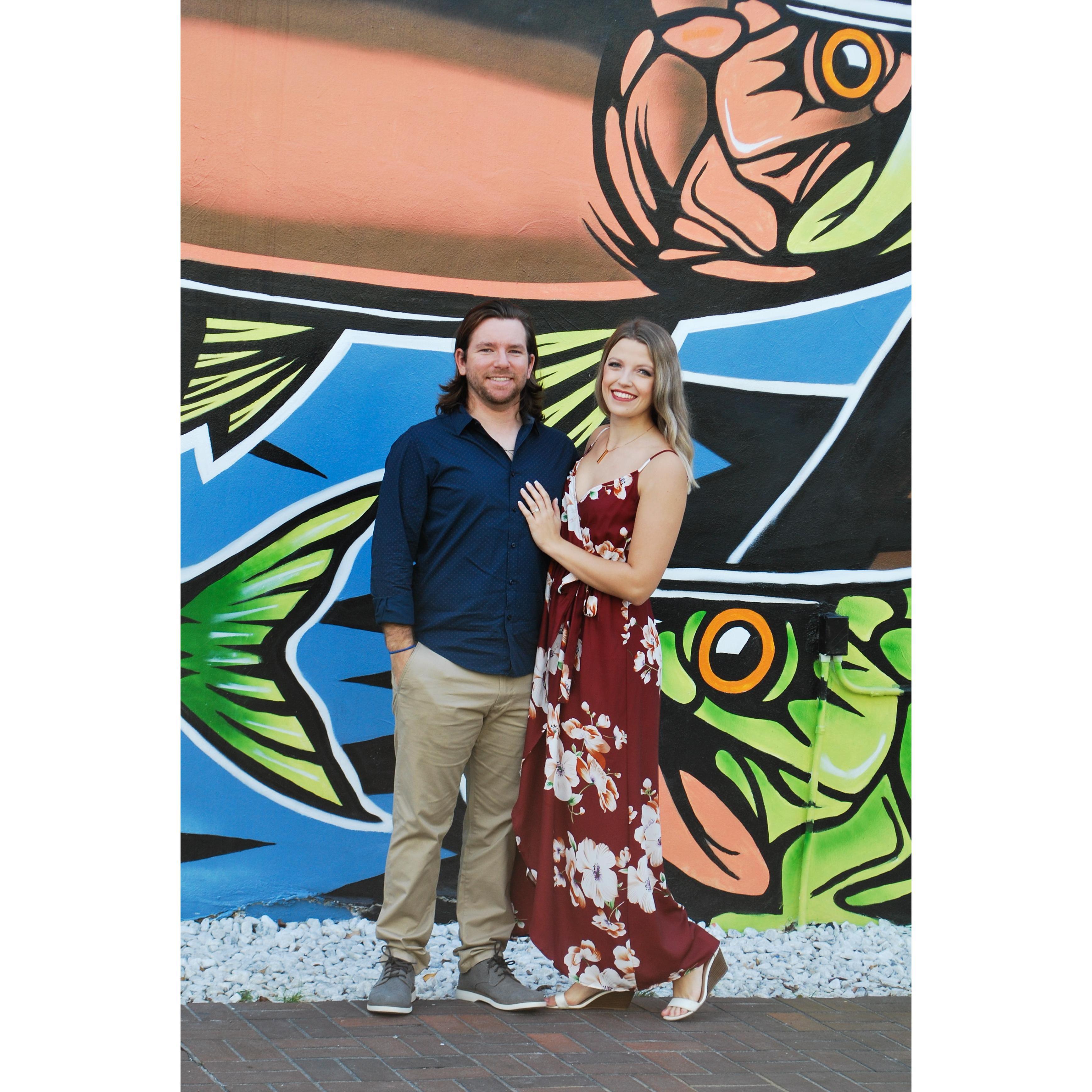 Engagement Photos on Las Olas Blvd in Ft. Lauderdale, FL!