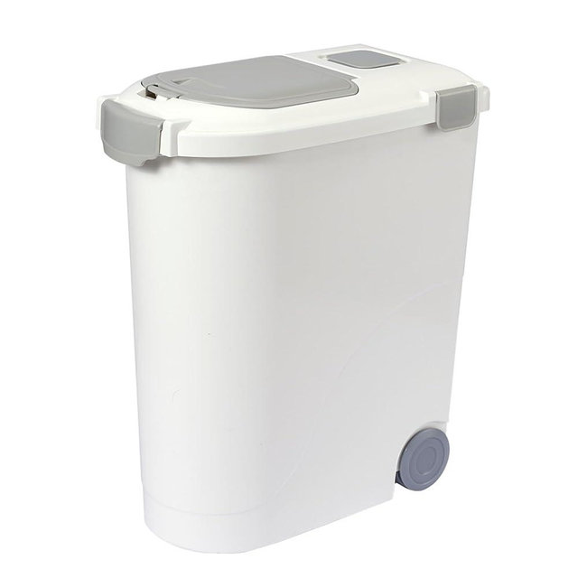 Ashfield & Harkness Airtight Pet Food Storage Container, up to 30 Lbs/ 36 Qt for Dog Cat Bird and Other Pet Food Storage, Easy Acces Including Scoup, Easy Access, Lightweight Keeps Pet Food Fresh