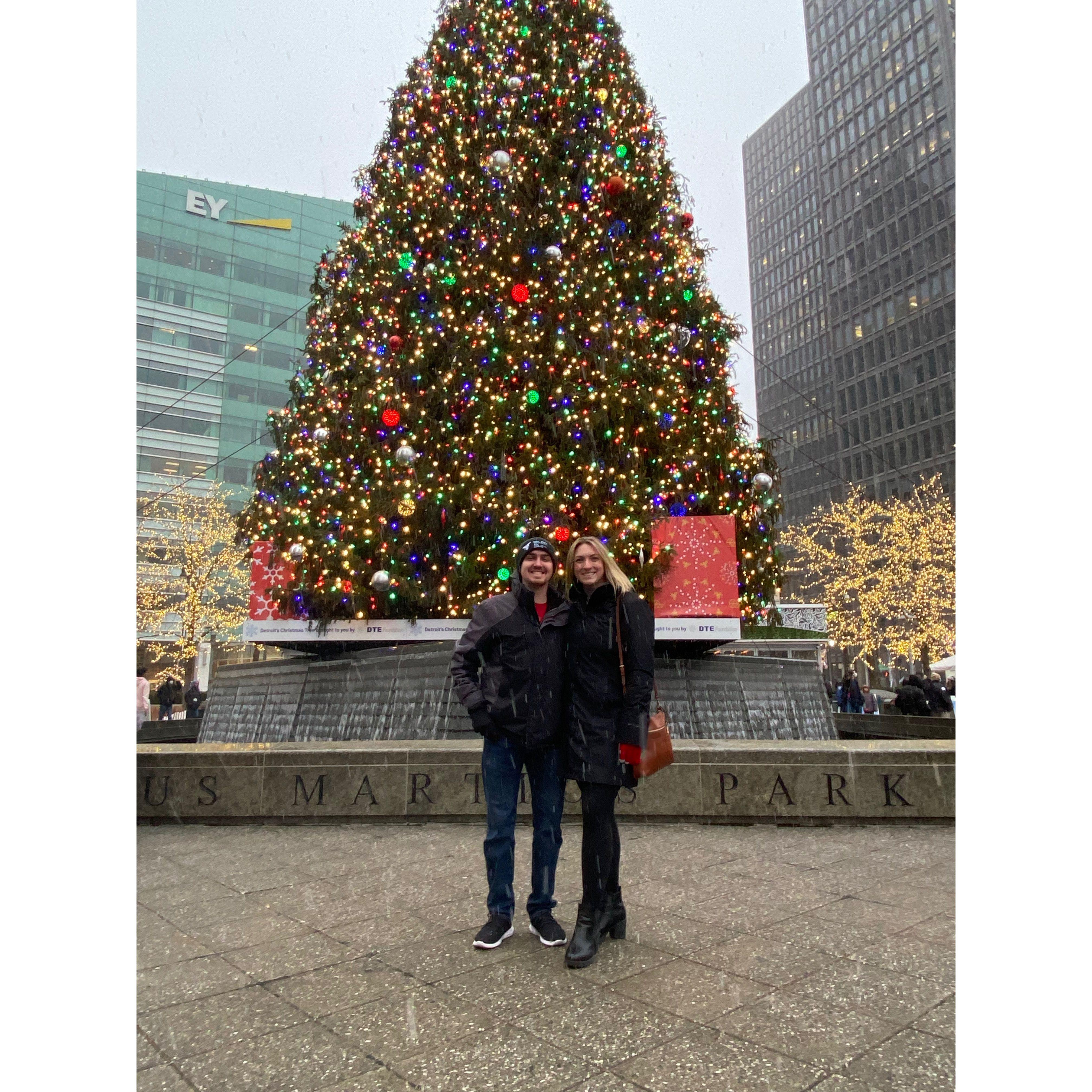 Christmas in Downtown Detroit