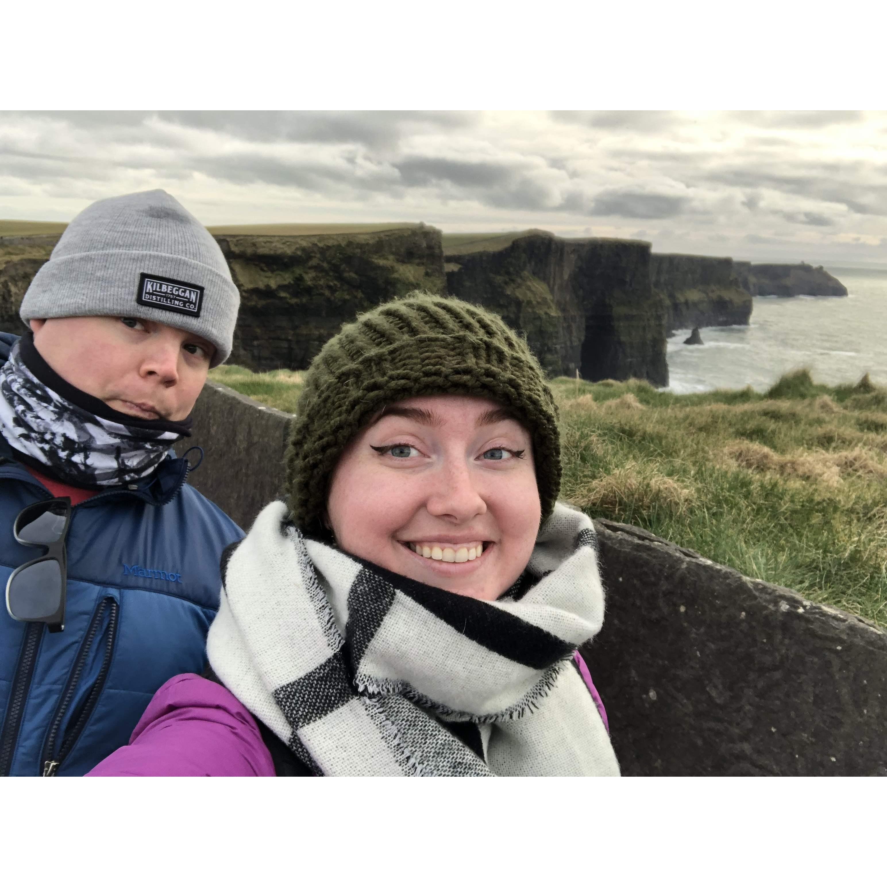 We visit the Cliffs of Moher, Ireland
