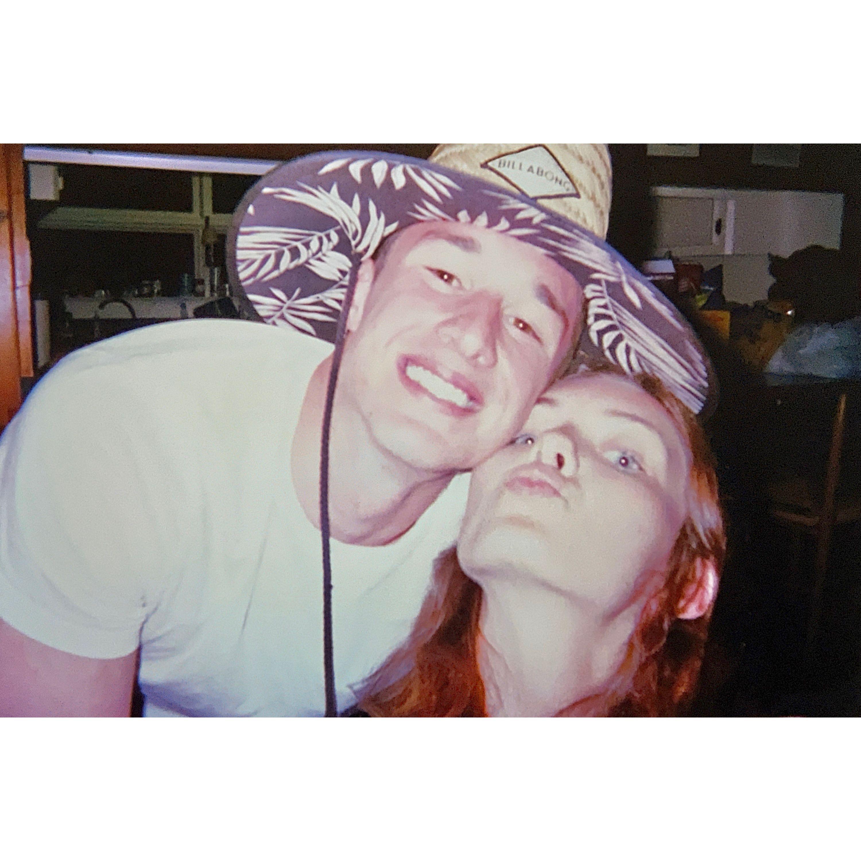 What's that, a hat, a crazy funky junky hat
