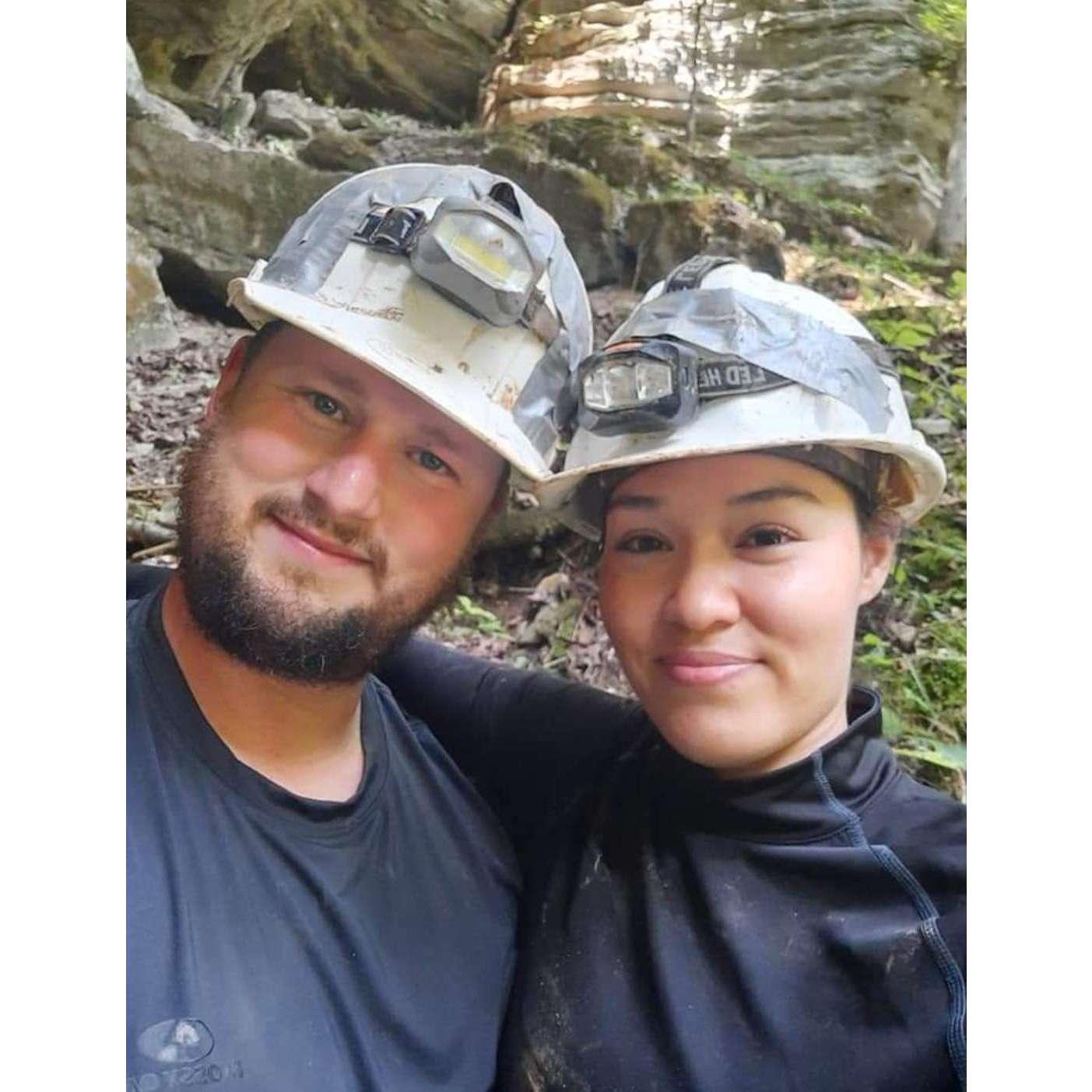 Spelunking in War Eagle Cavern