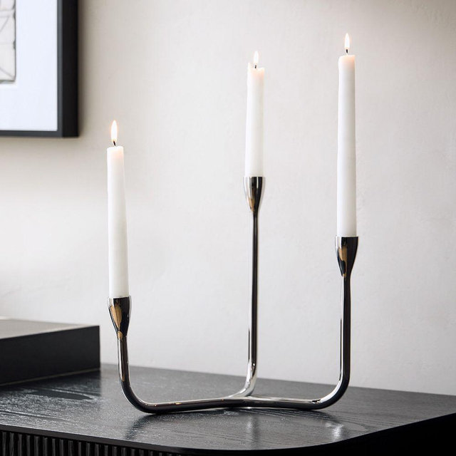 Kuba Centerpiece, Chrome