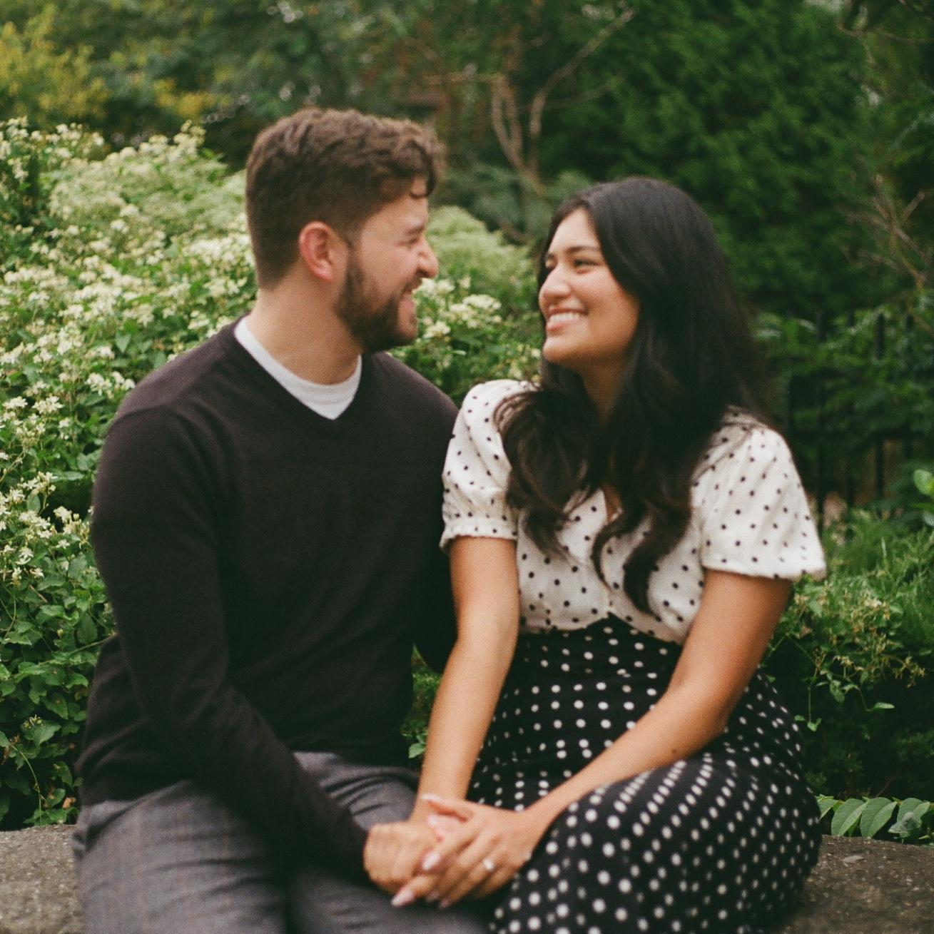 The first time meeting Yazmin, it was spring. We arrived at the same time to a gathering. My first impression of her was that she was cute, and I wished I had asked her to dance.