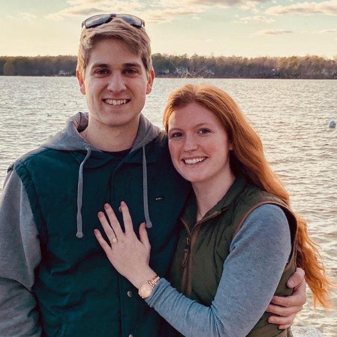 After Zane proposed at Sunday Park right near the water
