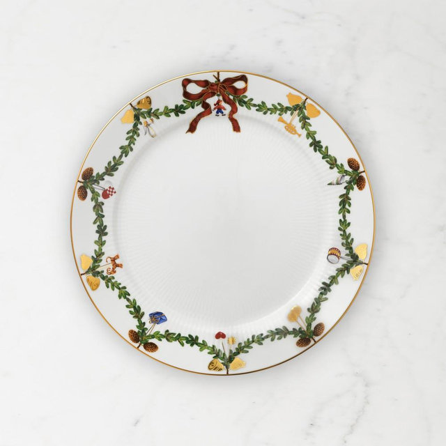 Royal Copenhagen Star Fluted Dinner Plate
