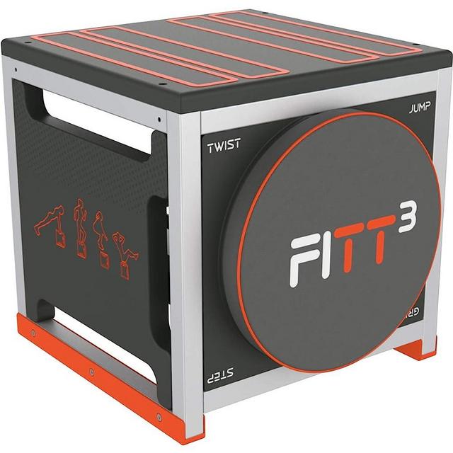 New Image Unisex's FITT Cube Total Body Workout, High Intensity Interval Training Machine, Black