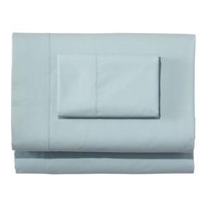 Pima Cotton Percale Sheet Set | King Size | Oyster Blue