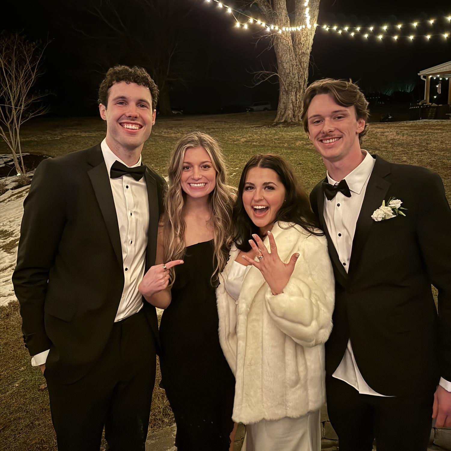 1/18/2025- Photo from wedding of friends, Jack and Mara, in Lynchburg, Virginia.