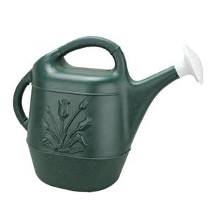 Union 63065 Watering Can with Tulip Design, 2 gallon, Hunter Green