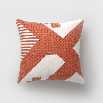 Square Color Splash Outdoor Pillow Terracotta - Project 62™