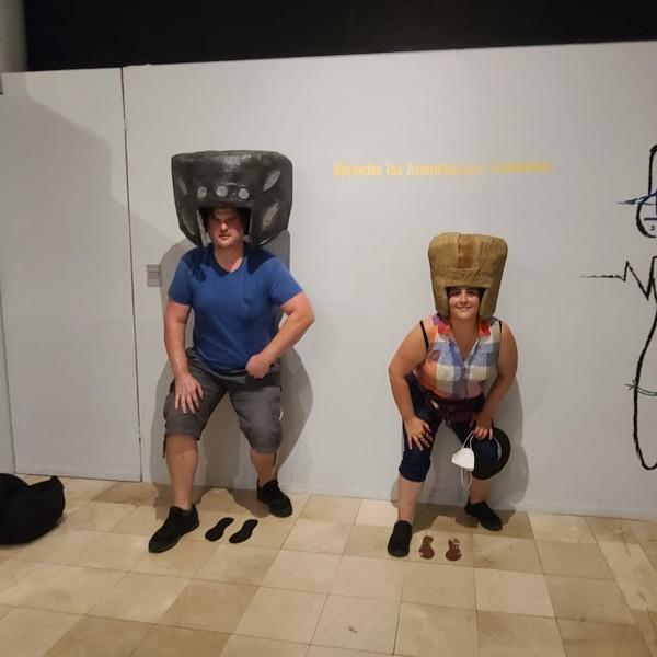 museum exhibition of the Valdivia culture