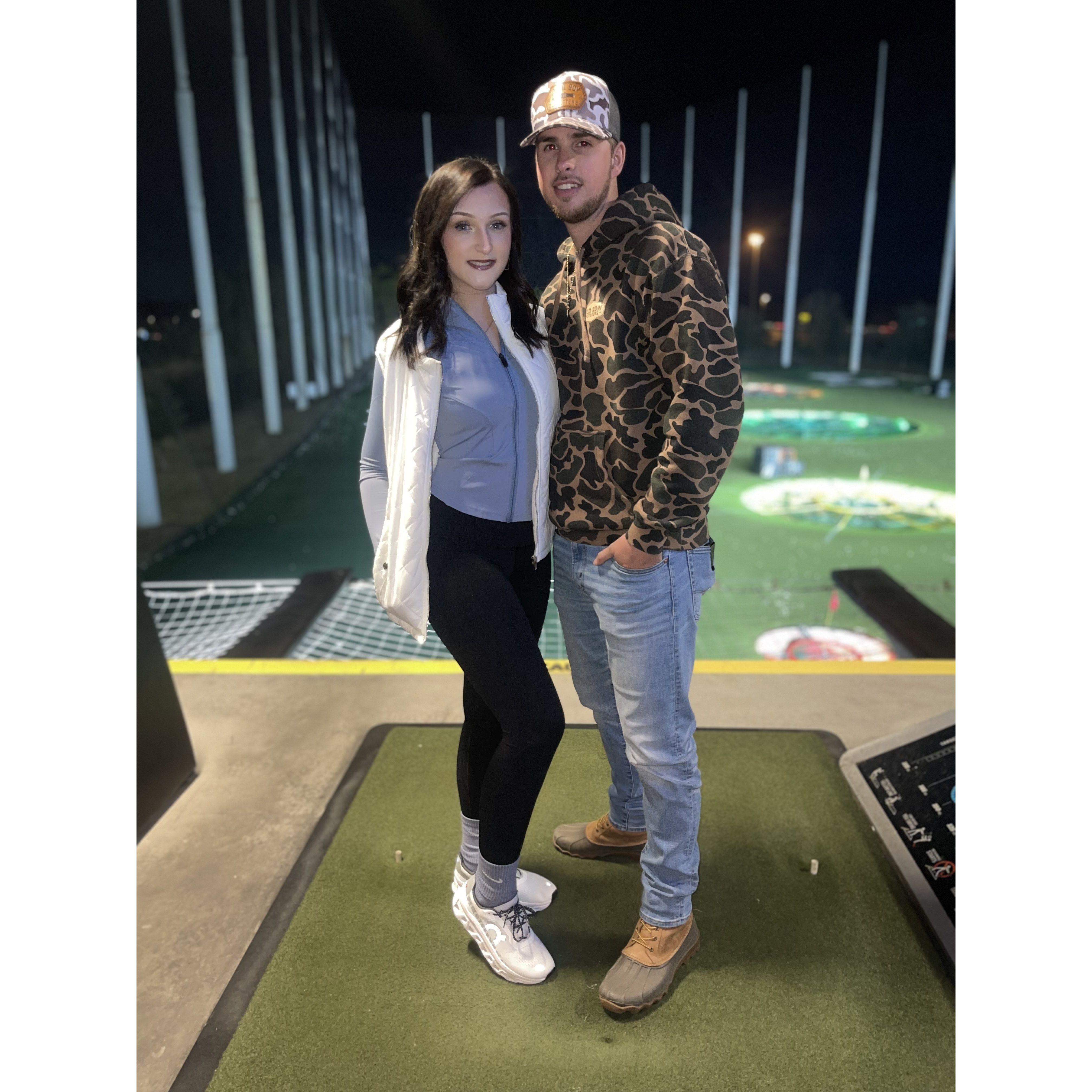 Top golf for my 21st