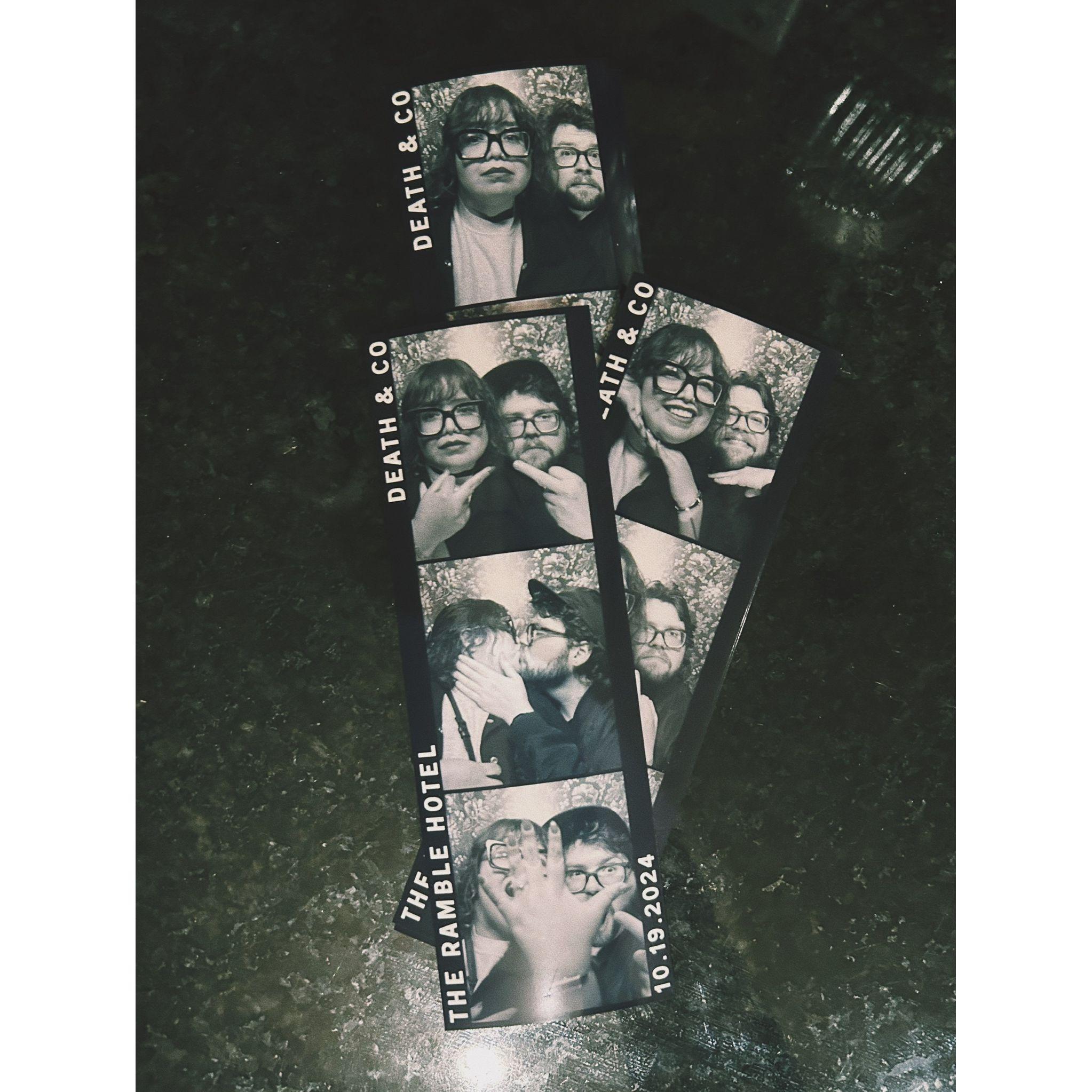 Engagement photobooth.