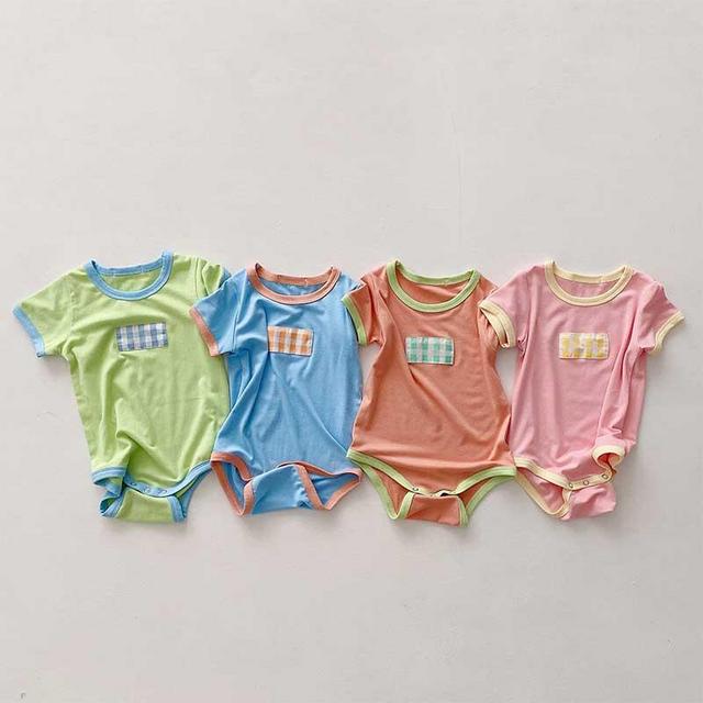 Baby Plaid Bodysuit