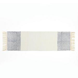 SPUN™ by Welspun Waste Not™ 50-Inch Geo Table Runner in Blue