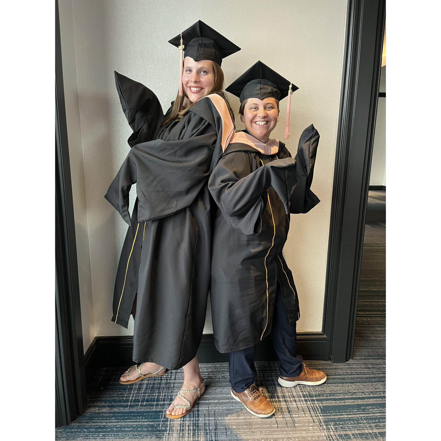 While also learning to make fresh gnocchi, we got our Masters Degrees in Public Heath during the pandemic.