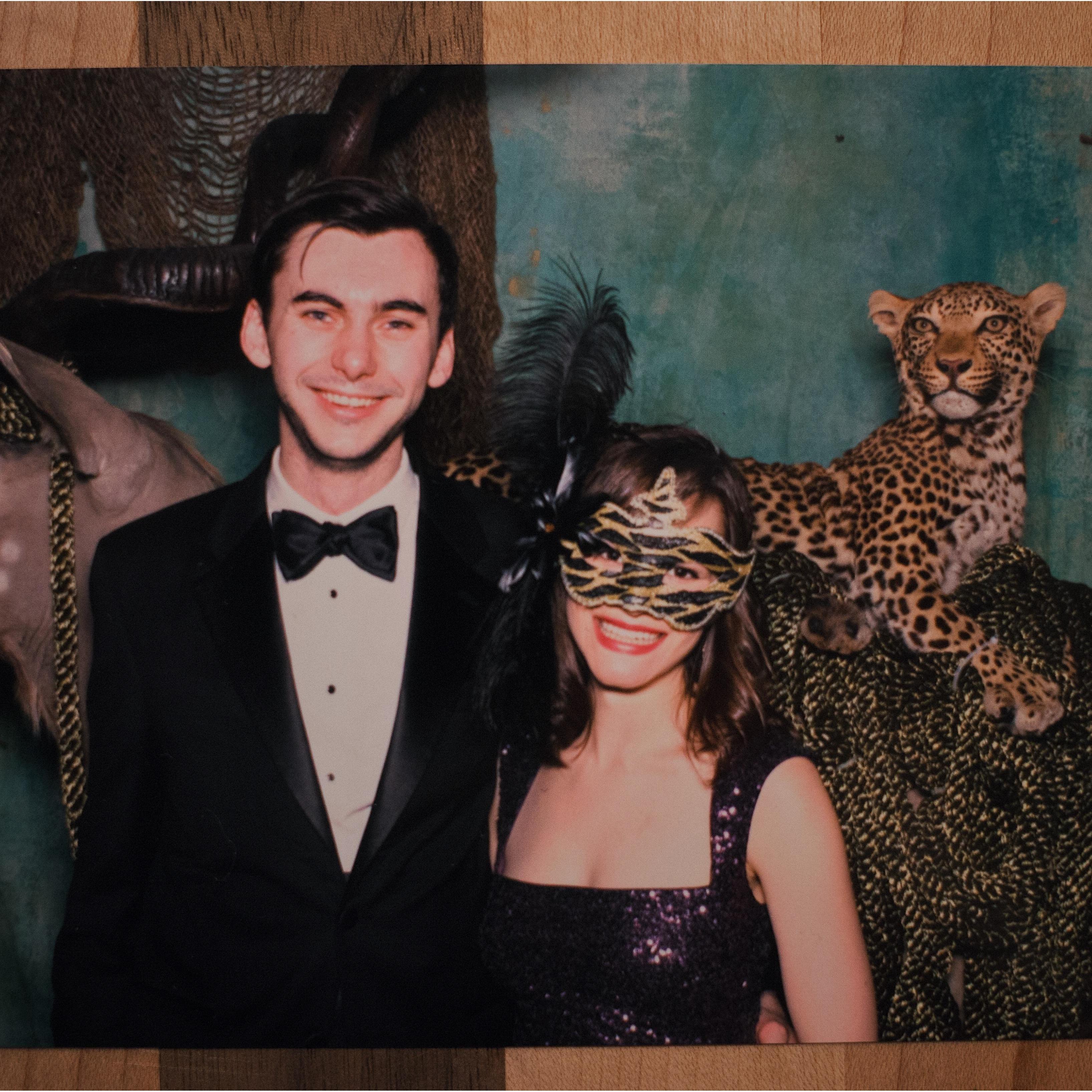 NYC – Celebrating at Bronson Van Wyck's masked ball (Mitch directed the musical acts, including Flo Rida) (2015)