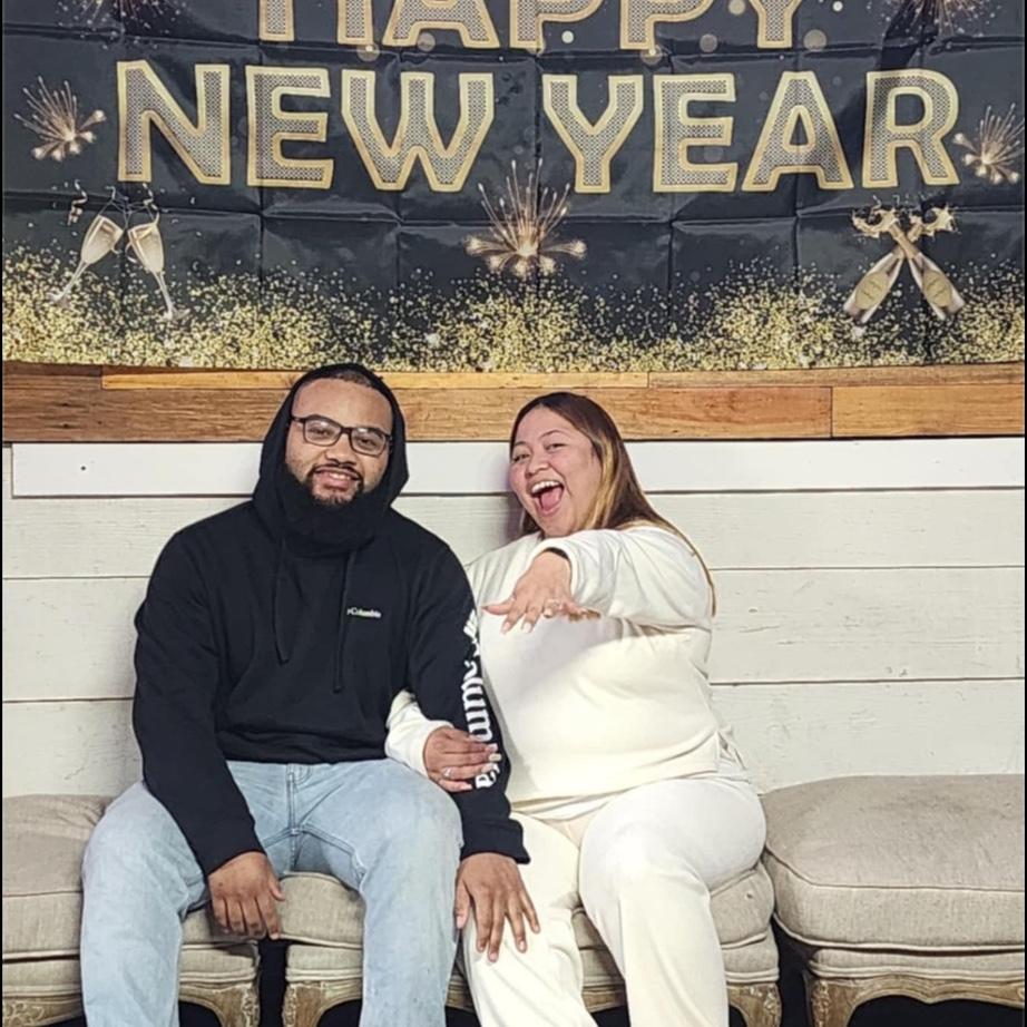 Our first new year engaged! 🎉