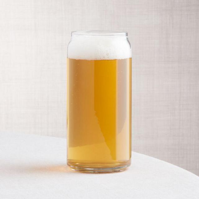 16 oz Beer Can Glass