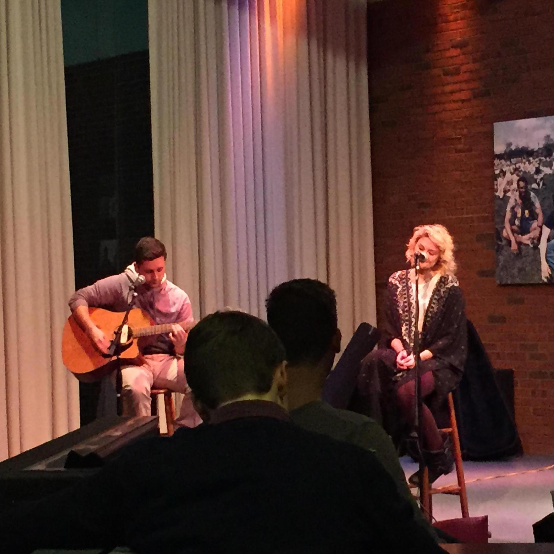 The first performance of Carly and Me..EVER!