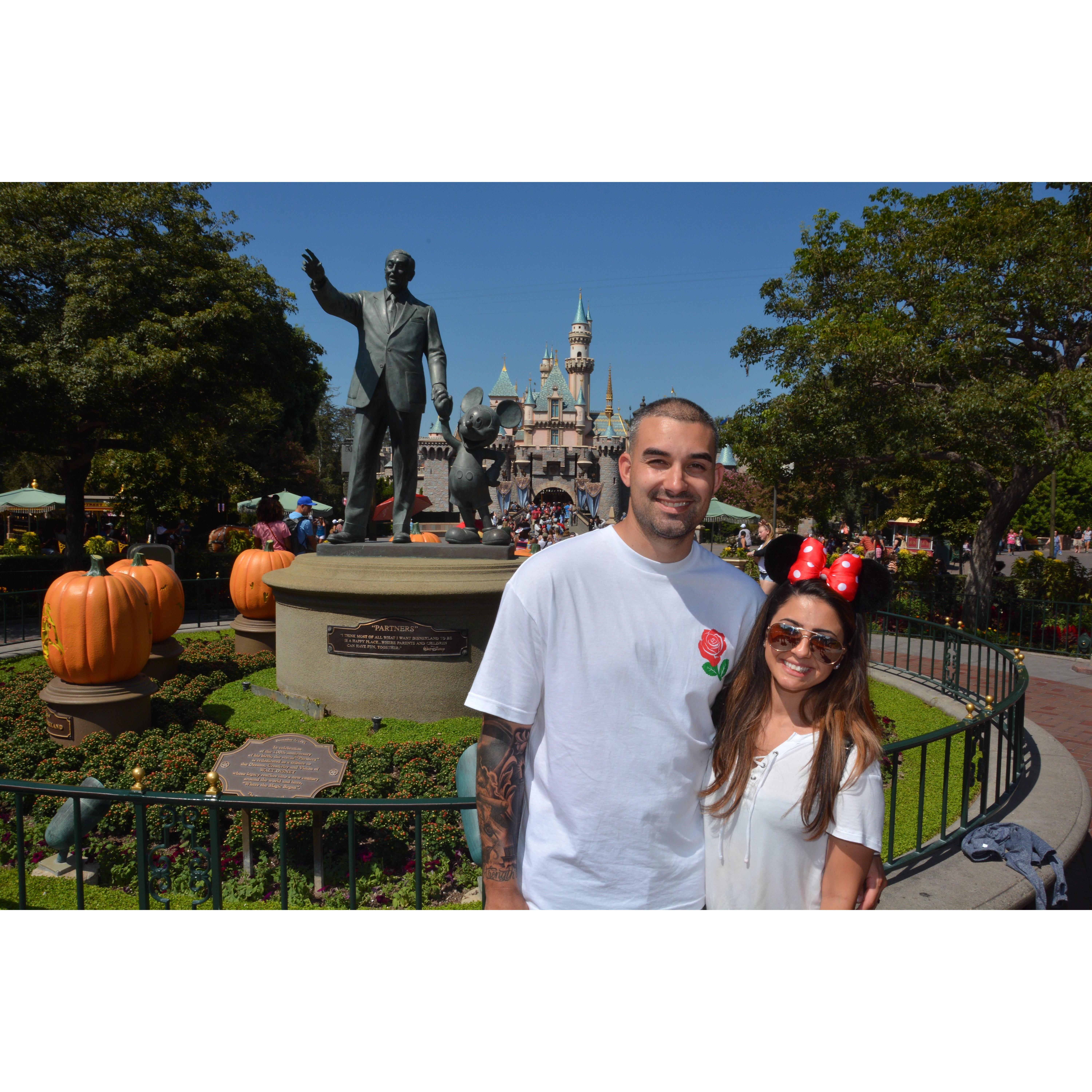 Happiest place on earth- Disneyland, CA.