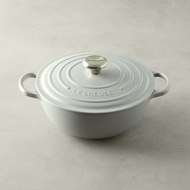 Le Creuset Cast-Iron Soup Pot, 4 1/2-Qt., Matte French Grey