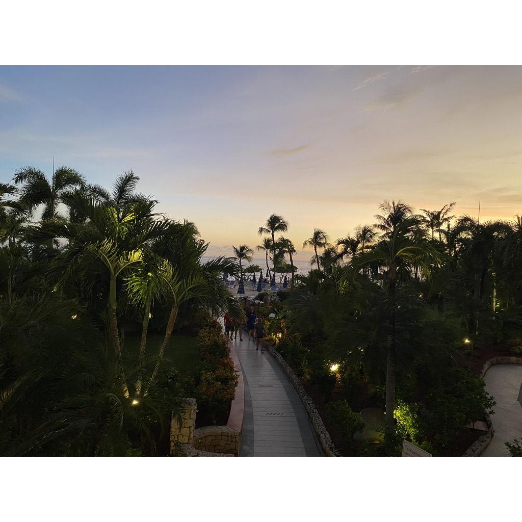 Sunset from the Royal Islander