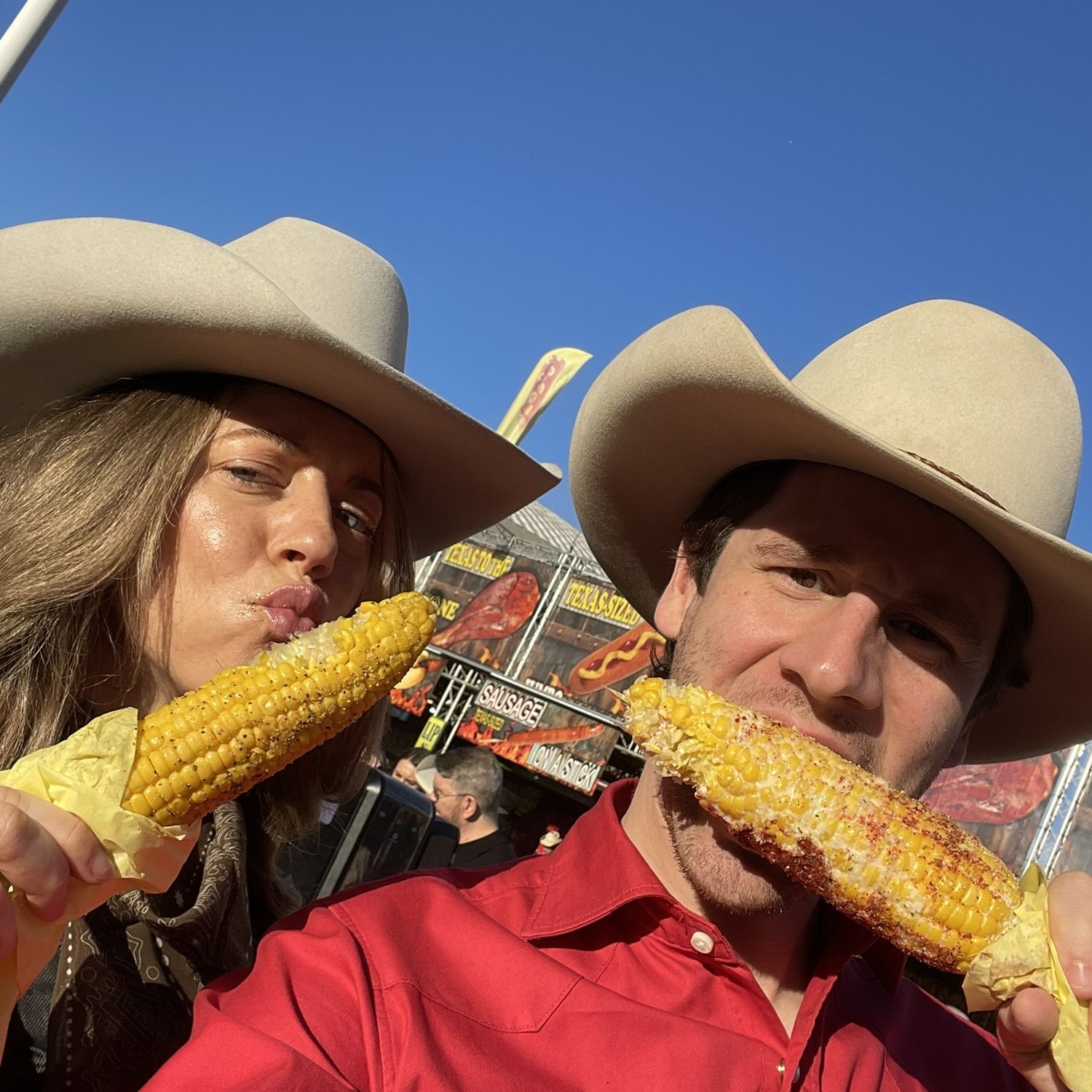 Gotta get the corn at the rodeo!