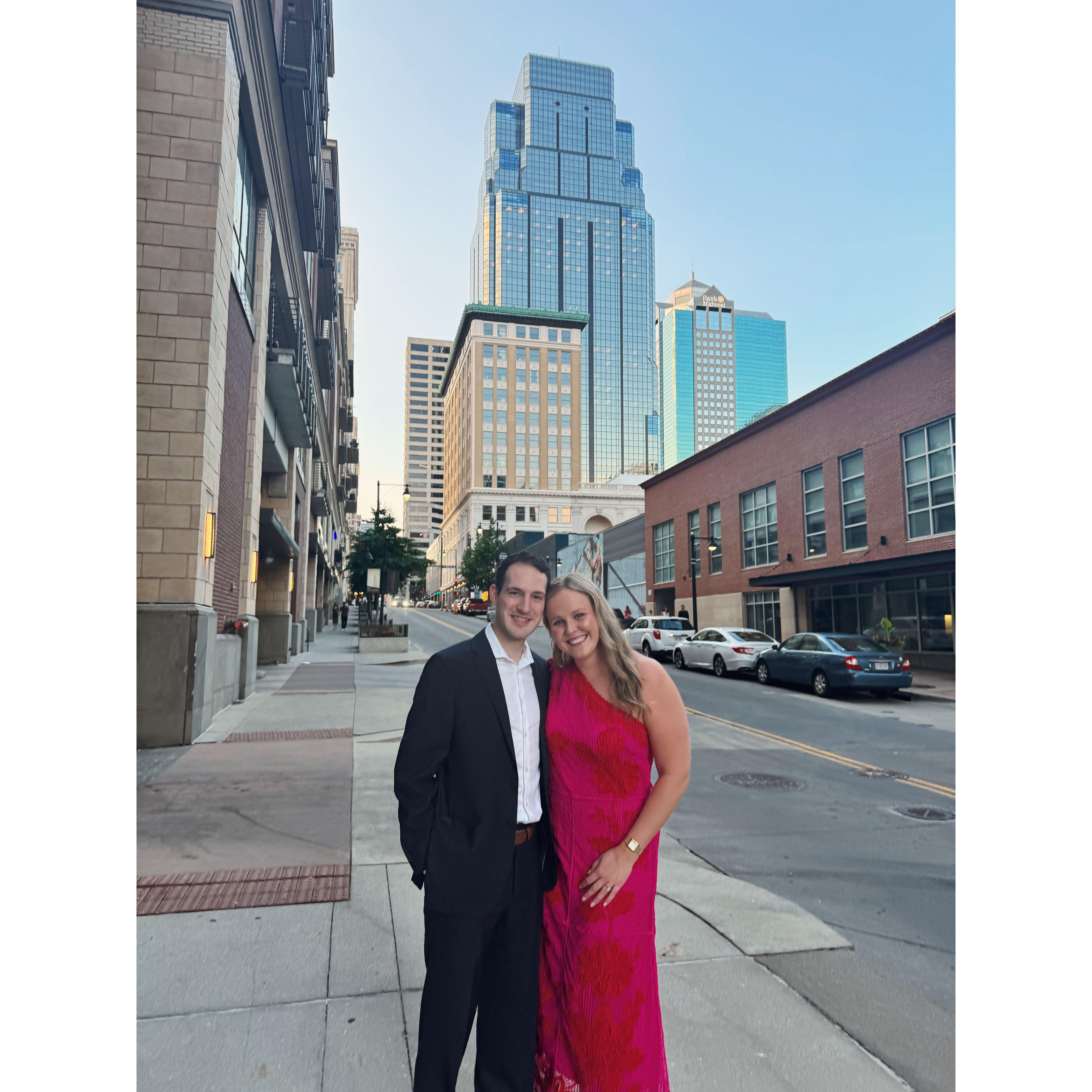 We love being back in Kansas City to celebrate our friends! This time was to celebrate Peyton and Ryan!