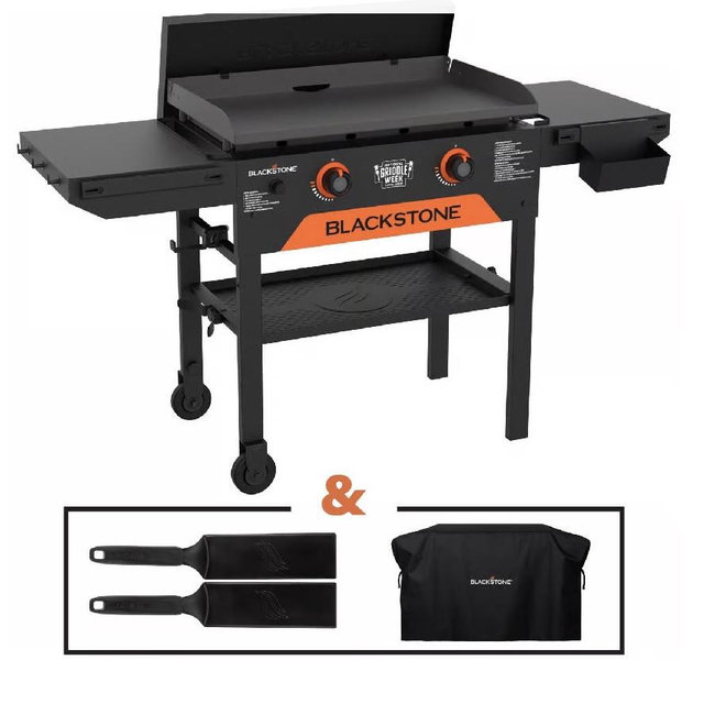 Blackstone Original 2 Burner Liquid Propane Outdoor Griddle Black