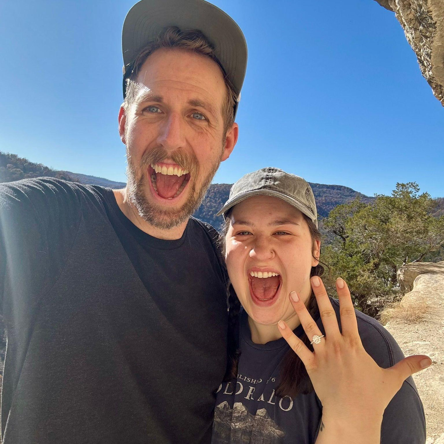 He had just proposed, we were both crying like babies! November 12th, 2025.