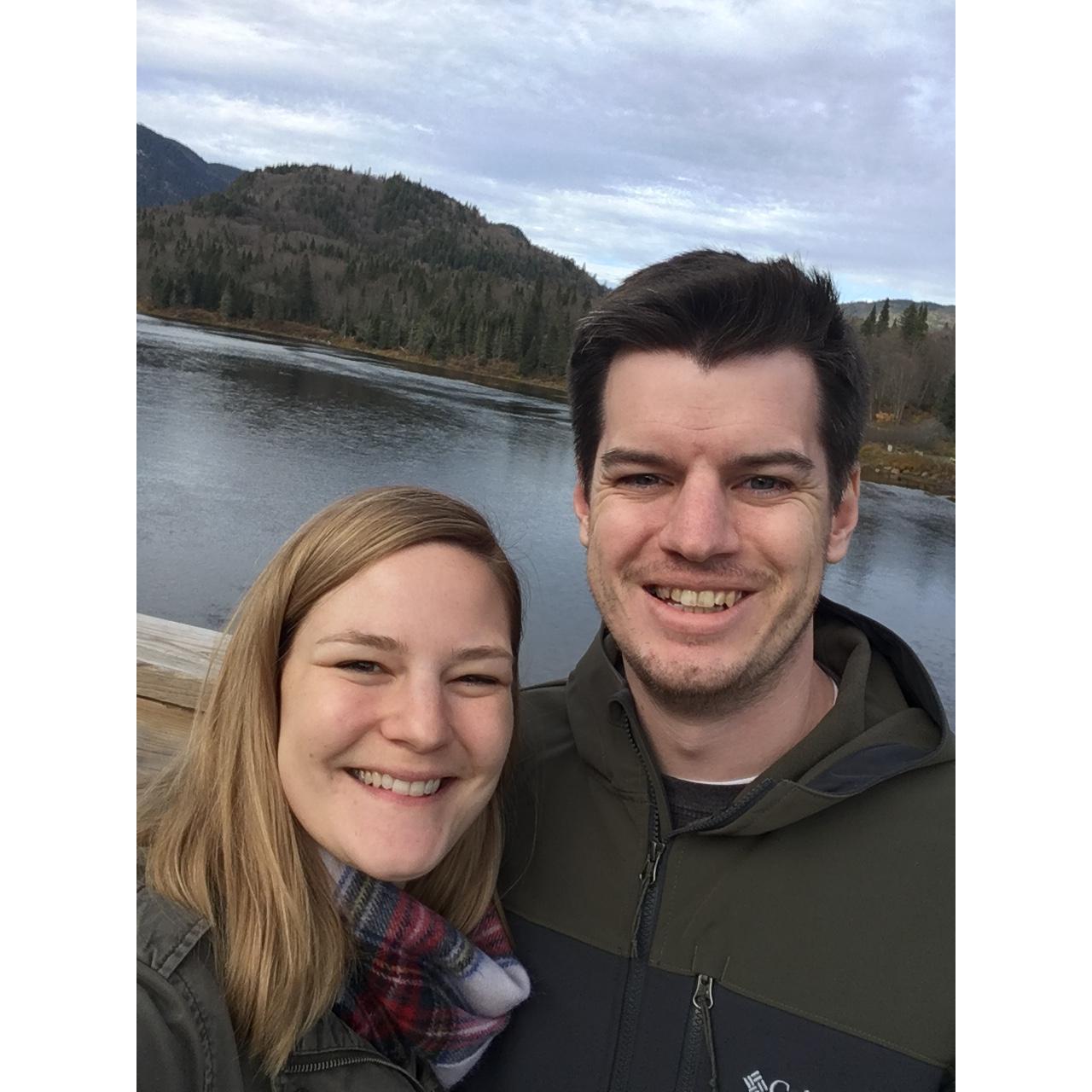 Out in the wilds of Quebec during our Canadian roadtrip