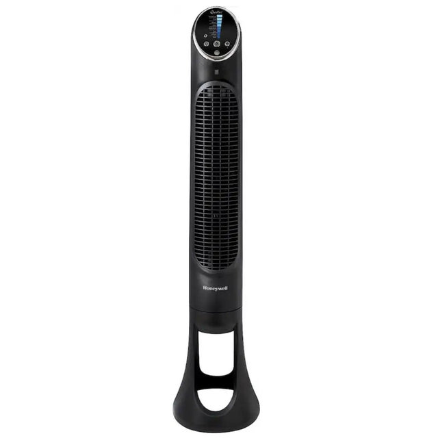 Honeywell - QuietSet Oscillating Whole Room Tower Fan HYF290B - Black