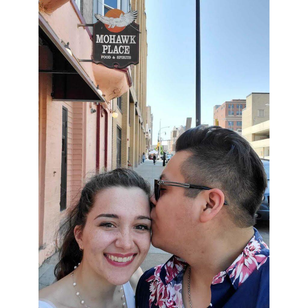 We had our first dance here, to "Shut Up and Dance" by Walk the Moon. It was where I really reeled Carlos in with my sick dance moves.