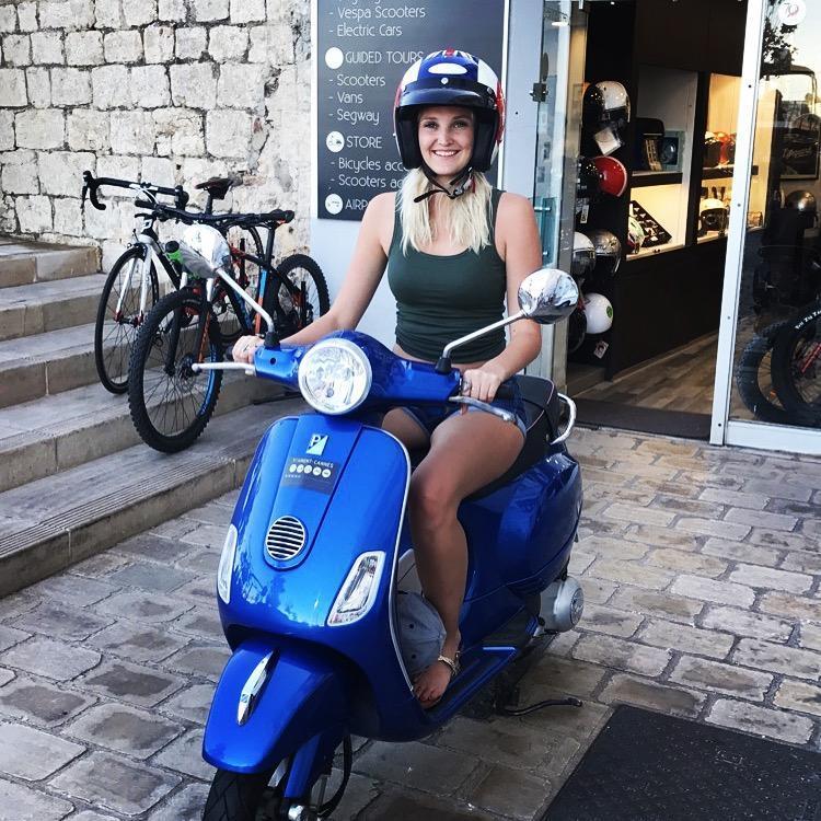 Mark rented us a Vespa while we were in Cannes, France with family.