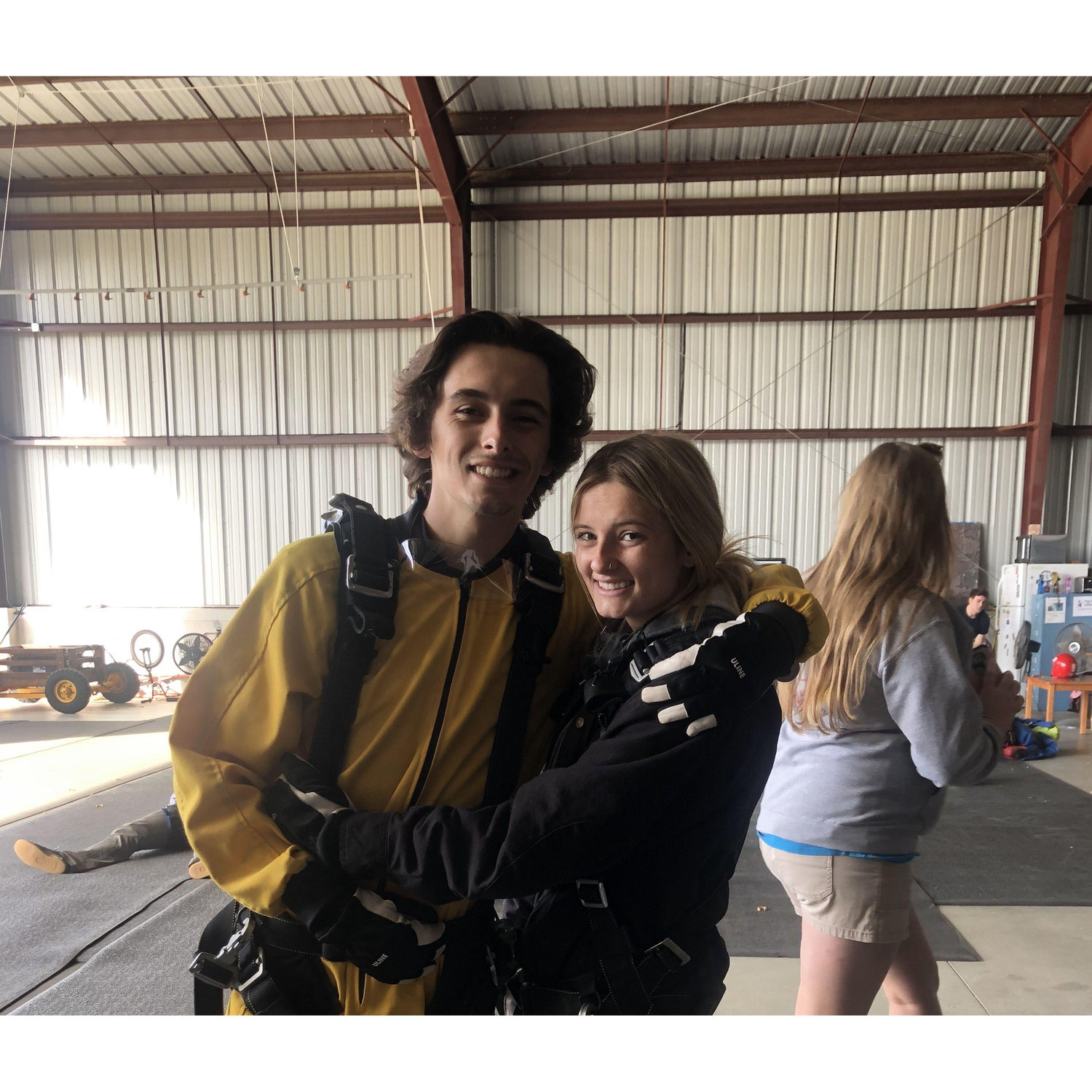 First time skydiving