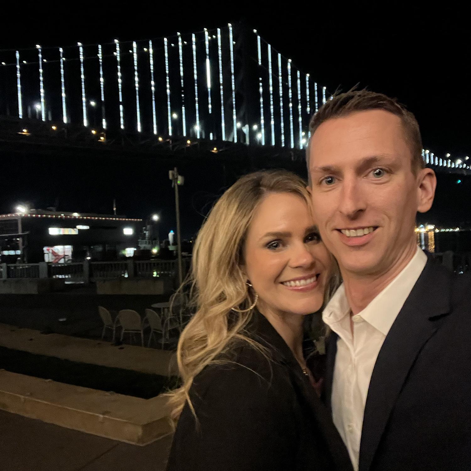 Derek’s birthday on the Embarcadero in San Francisco