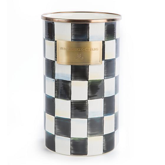 D0 Mackenzie-Childs Courtly Check Utensil Caddy