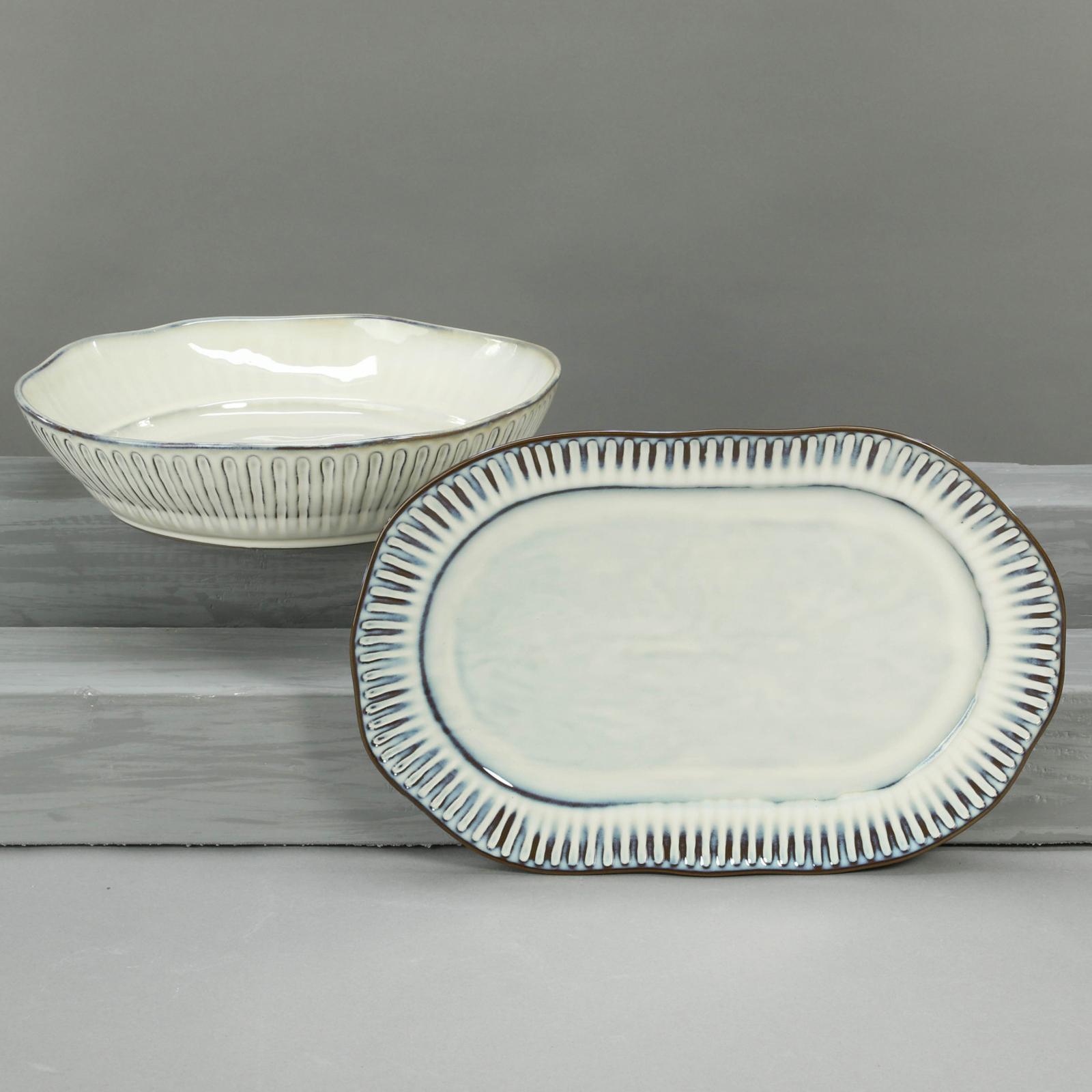 【Blu-ray付き】Bialystocks 2枚セット！ BIA Cordon Bleu, Colonnade 2-Piece Serving Set | Zola