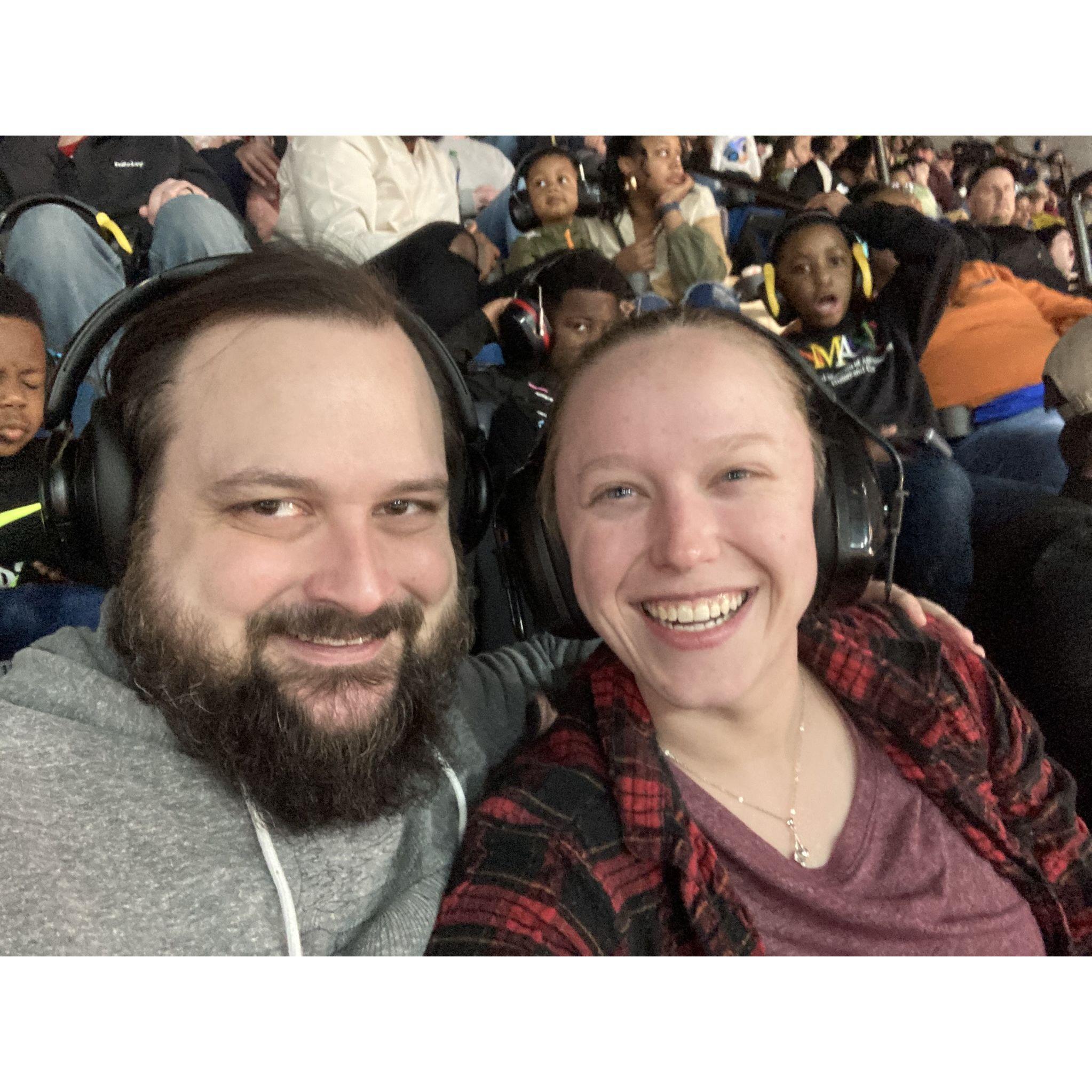 Alex's first Monster Jam