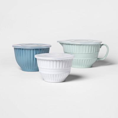 Cravings by Chrissy Teigen 6pc Mixing Bowl Set with Lids