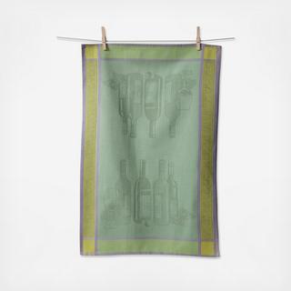 Wine Jaquard Towel, Set of 2