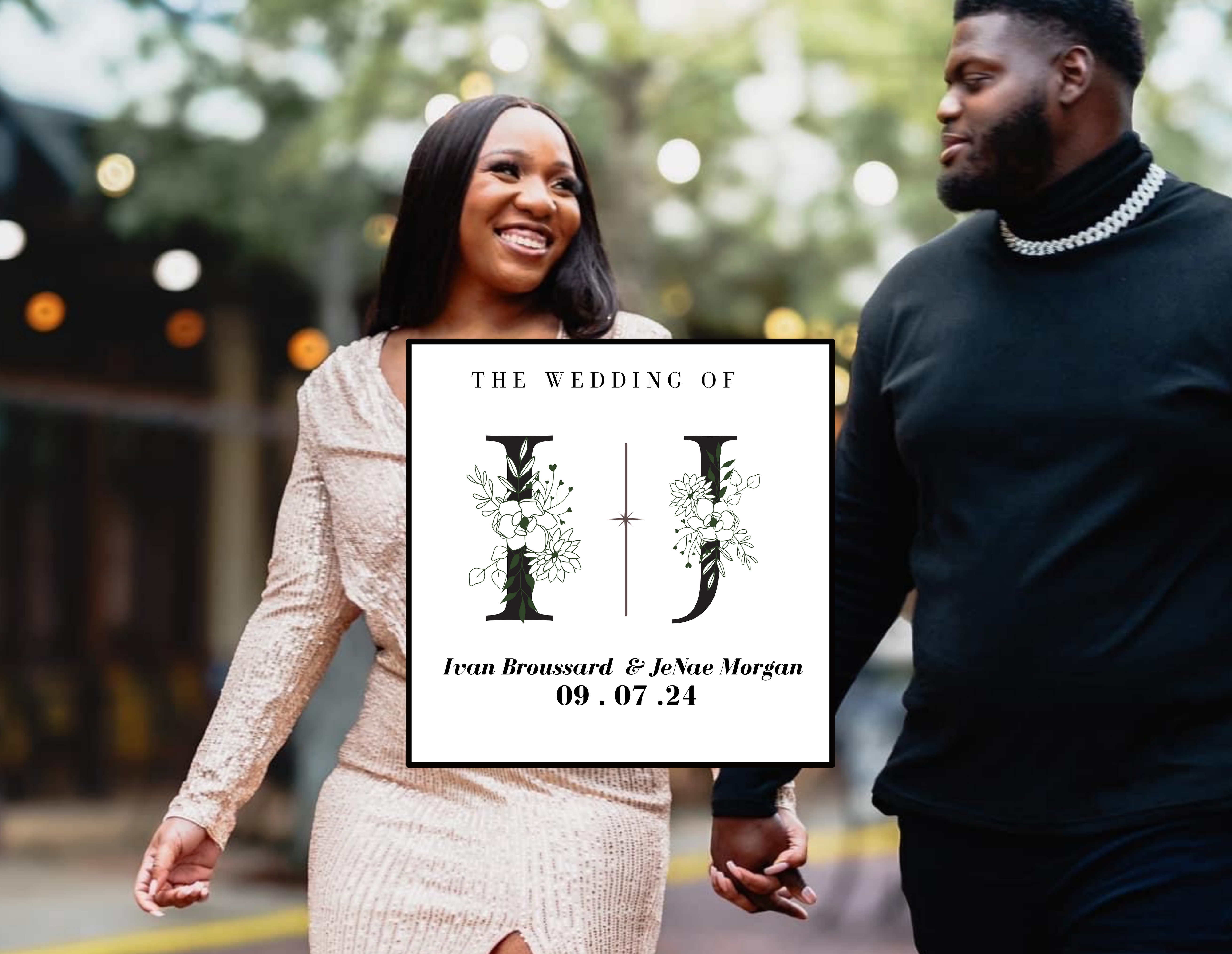 The Wedding Website of JeNae Morgan and Ivan Broussard